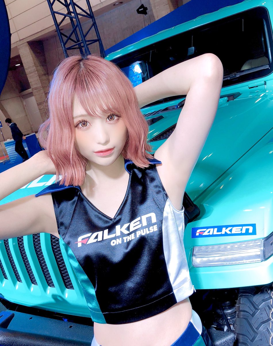 yuina_2780's tweet image. #東京オートサロン2020 

始まりましたぁぁぁぁぁあ！！！

派手髪代表岩瀬唯奈です💄💓

1年に1度の大イベント
是非記念にお写真撮りに来てね◎

#TAS2020 
#TAS
#ファルケン
#西ホール1