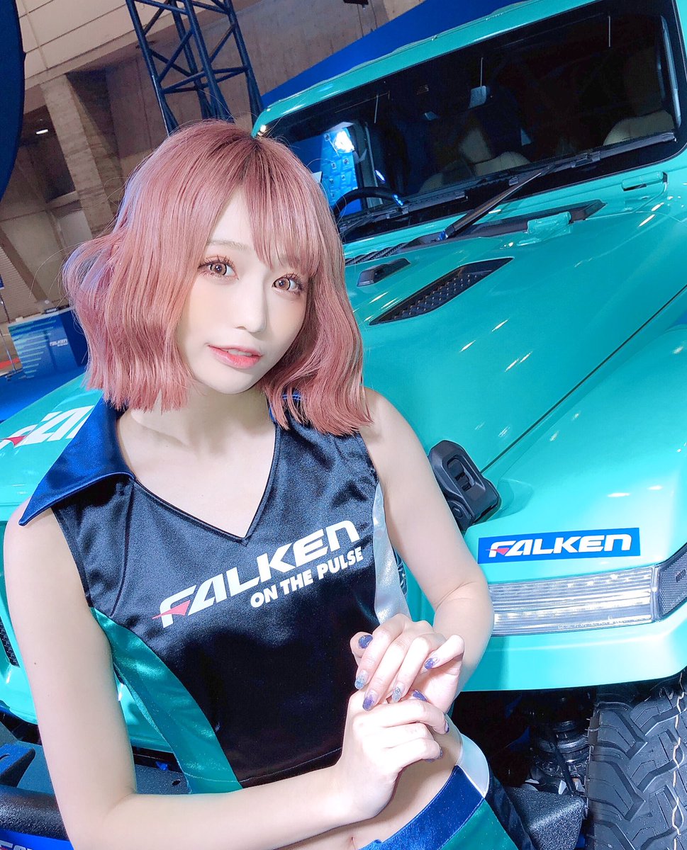 yuina_2780's tweet image. #東京オートサロン2020 

始まりましたぁぁぁぁぁあ！！！

派手髪代表岩瀬唯奈です💄💓

1年に1度の大イベント
是非記念にお写真撮りに来てね◎

#TAS2020 
#TAS
#ファルケン
#西ホール1