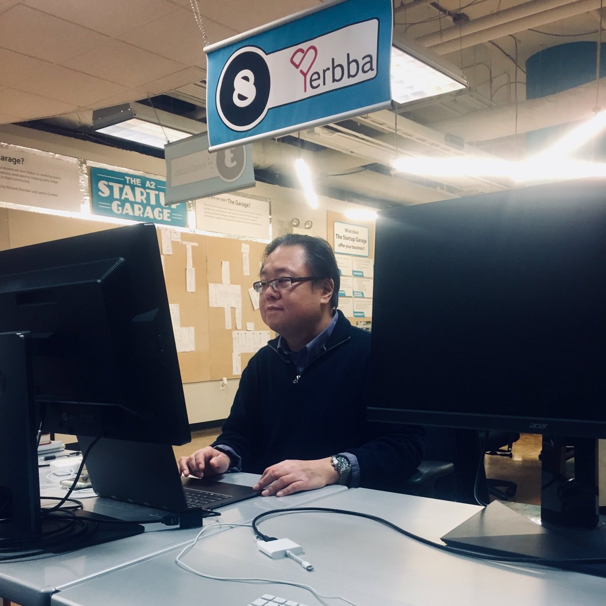 TeamYerbba's tweet photo. As you may know, we are hard at work preparing V2; designing, coding, writing content, setting up the databases... Our latest estimates put the launch date on Feb 1🤞 Will keep you updated! In the image is Brian Chen who will be the protagonist of next week’s post! https://t.co/NOiL8pxTsb