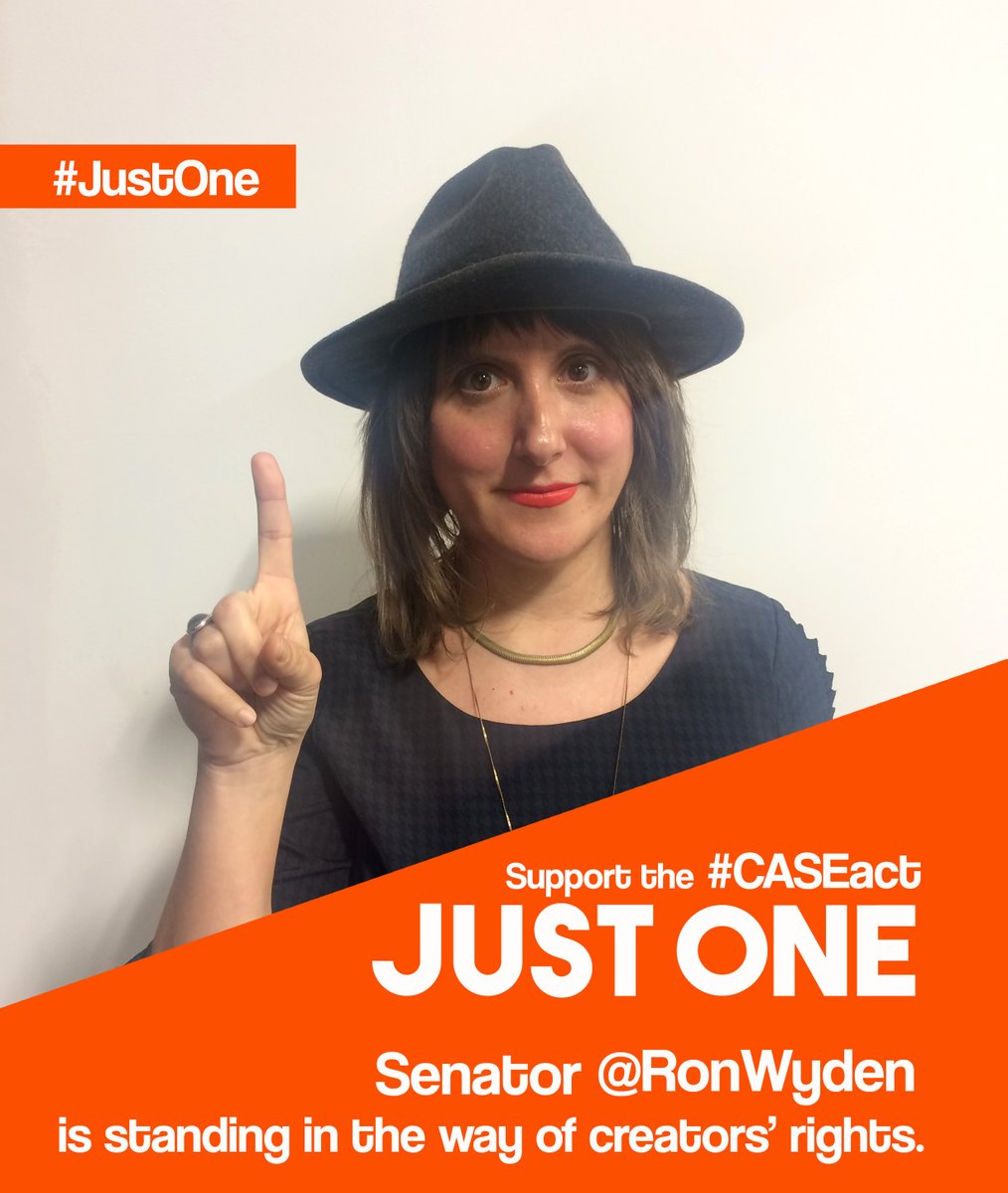 Creatives like @kmaroonfoto desperately need the #CASEAct, a Bill that would provide a practical way to combat infringement — but #JustOne Senator has managed to halt it in its tracks. Contact Sen. @RonWyden at 202-224-5244 and urge him to lift his hold today. #MySkillsPayBills