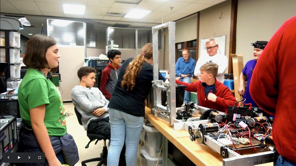 Mechanical is working hard to kick off this build season. We are so exited to gear up for this year’s competitions! #omgrobots #infiniterecharge