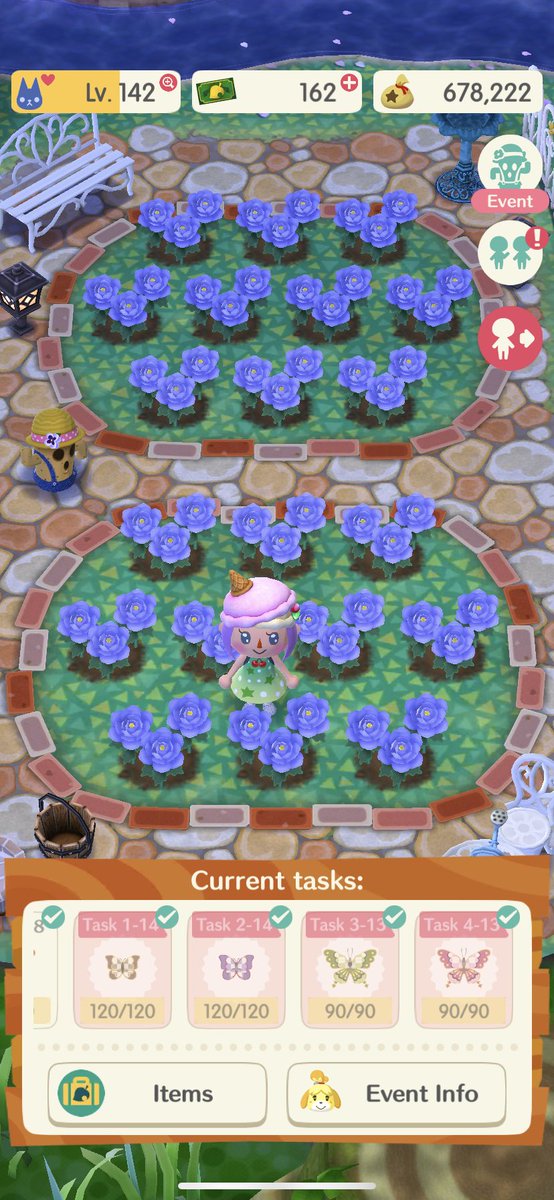bonbonsandbooks's tweet photo. Finished @animalcrossing #FlowerEvent #Acpc #PocketCamp #Acnl 🎉💕 https://t.co/hEGm34PlZM