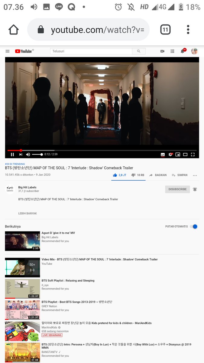 sagitarihyuck's tweet photo. 10,5jt views
#ShadowisComing
#ShadowIsHere
#BeyondTheShadow
#ShadowComebackTrailer
#IntroShadowOutNow
#YoontroIsHere
#SUGAshadowoutnow https://t.co/ttjsqzz861
