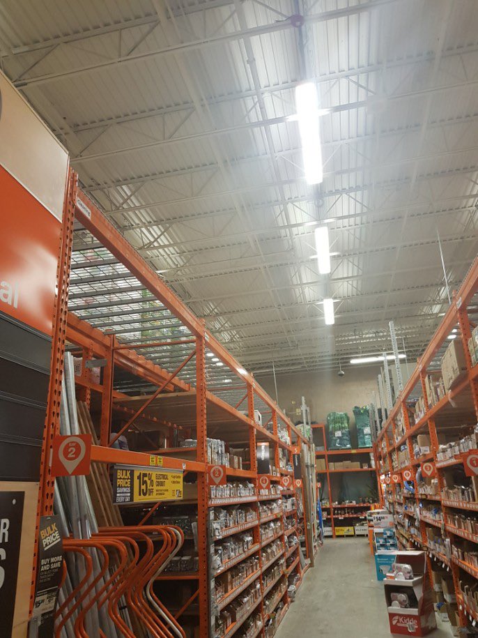 Look at these overhead way to go Cecil and team clearing out the overheads getting them prepped and ready for spring ! Over 30 pallets dropped packed out on the floor for our customers ready for spring ! This is awesome!