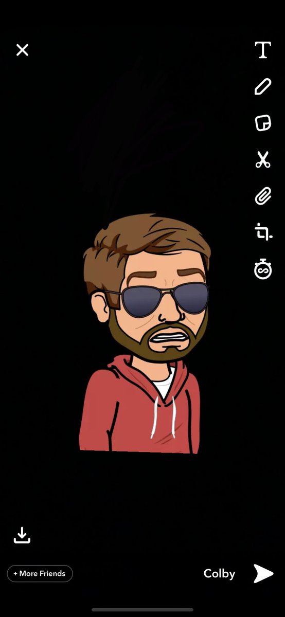 blaylockja's tweet photo. @colbycombs728 @aliciarbelcher Even your bitmoji bud https://t.co/SO8BGzpFLw