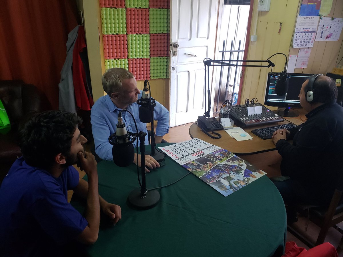 FelipeAraucania's tweet photo. Y en este recorrido por La #Araucanía visitamos también a nuestros amigos de radio Millaray de #Collipulli y les contamos sobre la tremenda experiencia que es #OperacionInfancia https://t.co/G8OXBbjRrh