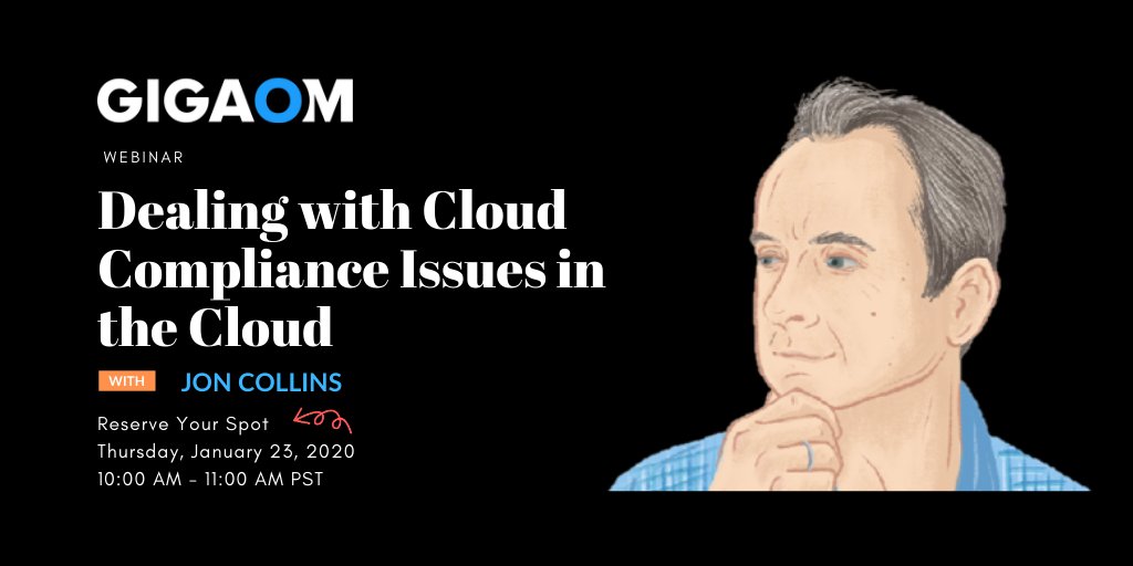 GigaOm (@gigaom) on Twitter photo Cloud compliance is a top concern for many security 👩💼👨💼 Join <a href="/jonno/">Jon Collins</a> for a free #webinar on Thursday, January 23rd at 10 AM PST and you'll discover how to enhance your cloud security. hubs.ly/H0mx6df0 Cloud compliance is a top concern for many security 👩💼👨💼 Join <a href="/jonno/">Jon Collins</a> for a free #webinar on Thursday, January 23rd at 10 AM PST and you'll discover how to enhance your cloud security. hubs.ly/H0mx6df0