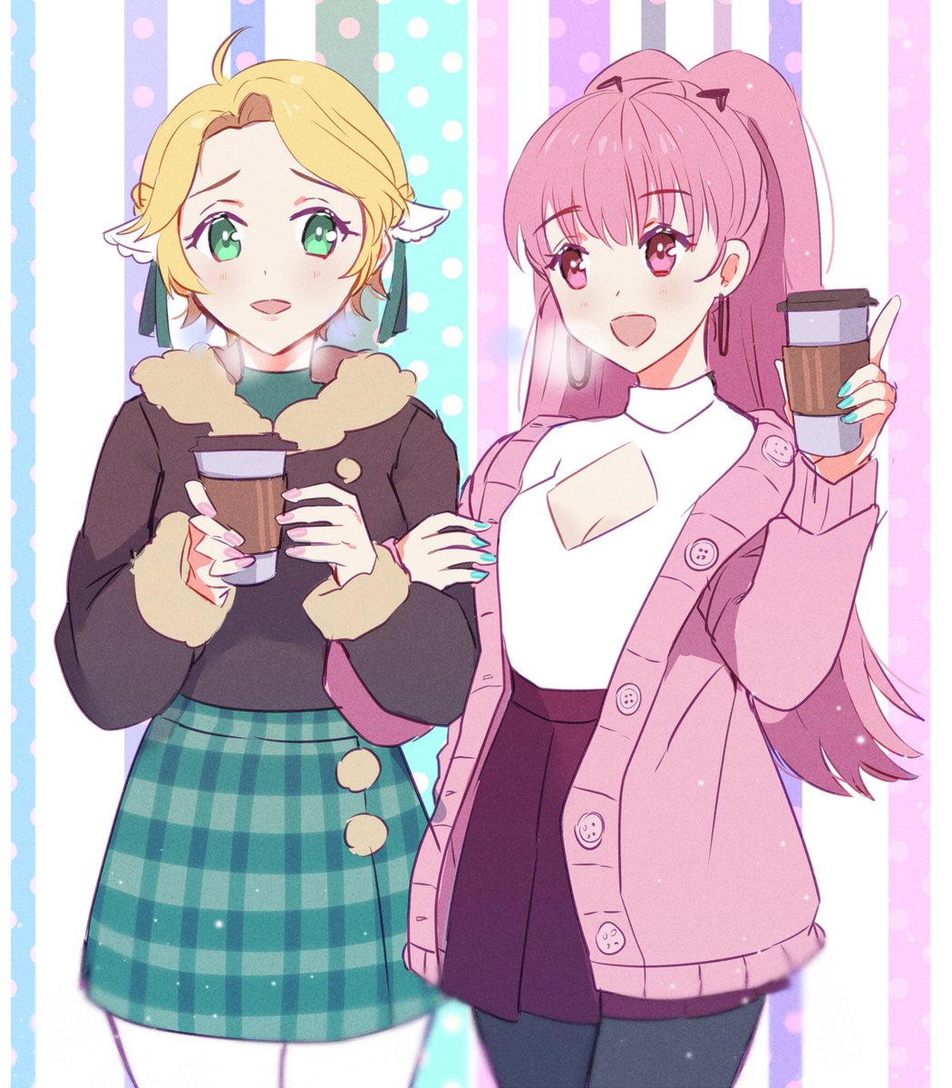 aionyan_'s tweet photo. i feel so bad cuz there is no Hilda and Ingrid support and I just love them so much ??? :( #hilgrid #FE3H https://t.co/IcV099fRst