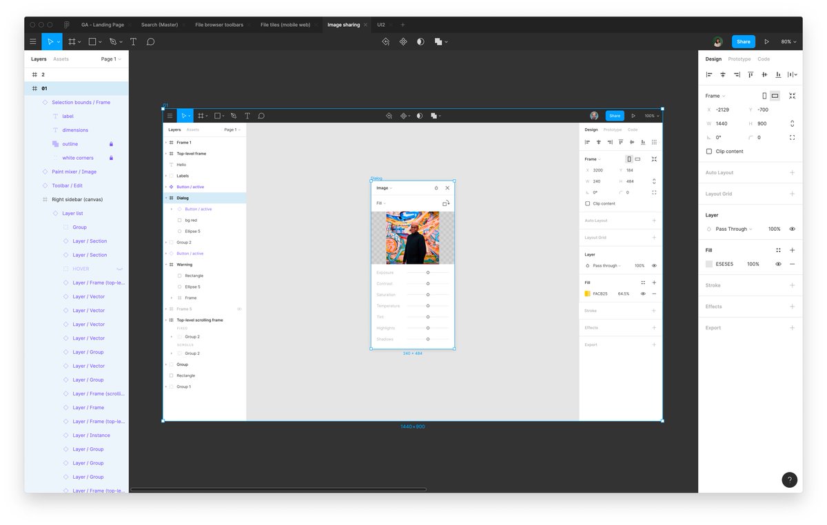 jenny_wen's tweet image. everyone: &quot;hey jenny is it ever confusing to design figma in figma ha ha ha HA ha&quot;

me: &quot;n-n-nn-no&quot;