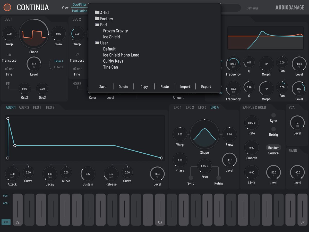 dmt_experiment's tweet image. 2nd play around w/ #Continua by @audiodamage &amp;gt; new #wavetablesynthesis #iossynth #musicapp here in this #dawlessjam in #kymatica_aum &amp;gt; here on #IGTV 
instagram.com/tv/B7HlqVsBYga…