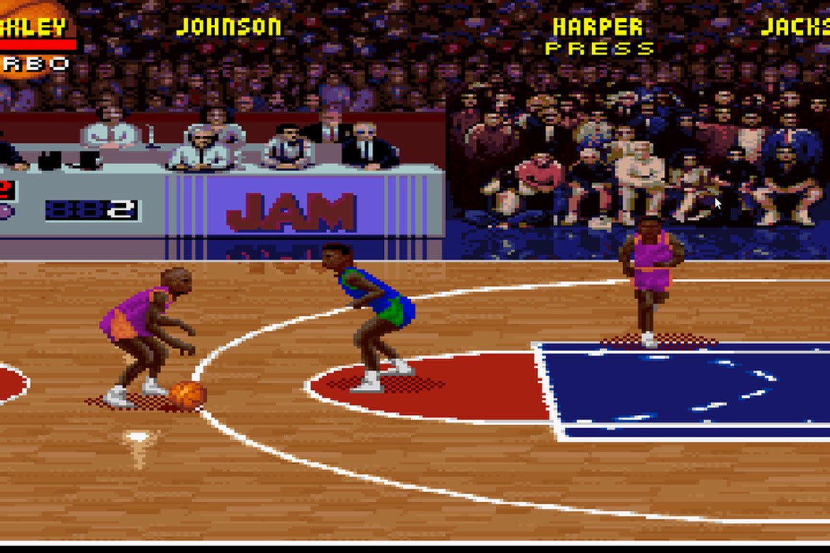RatedEvery's tweet image. A lot of cool things coming out CES 2020 but I have to say that the NBA Jam Arcade by @1up_Arcade has me feeling a little bit of joy in my heart.🔥❤️🔥