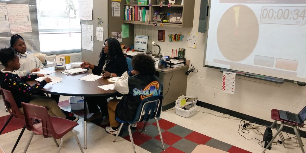 AdigunLaSondra's tweet photo. @Cullen_Bobcats ELA Ts always make my coach's ❤ smile! They're receptive to feedback, apply it immediately, &amp; want to do what's best for Ss. They are pictured below adjusting a Ss artifact following a coaching conversation &amp; reviewing lessons for instructional alignment. https://t.co/UpxLc4olEe