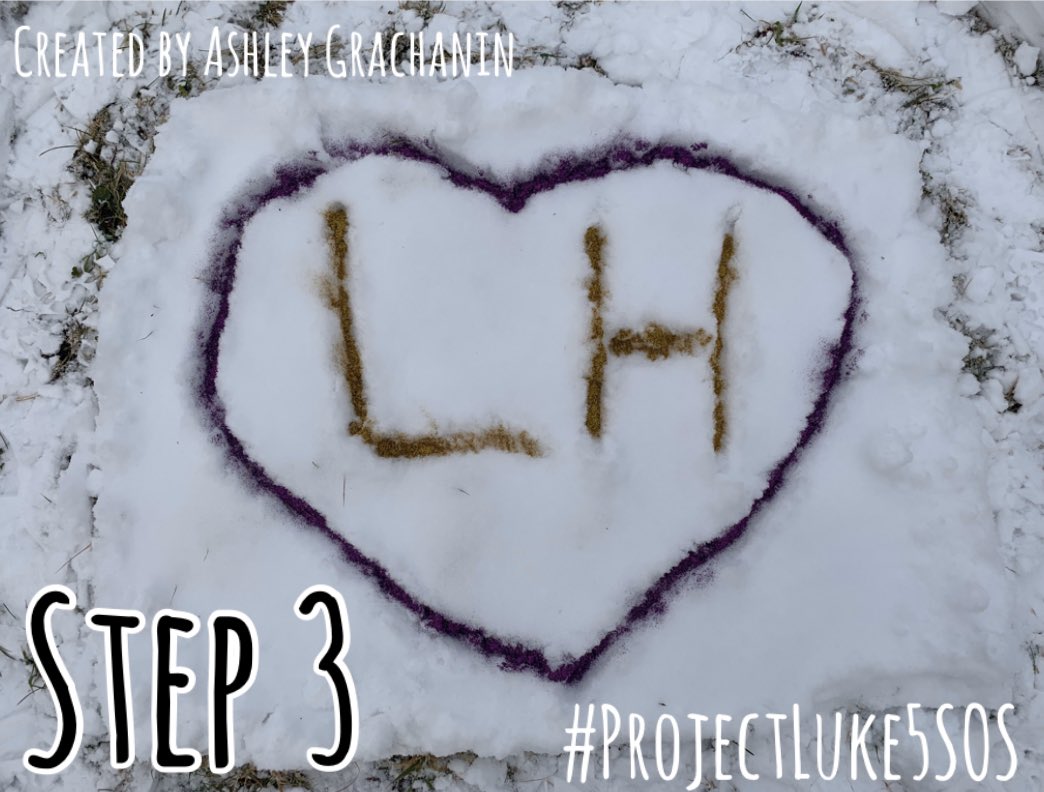 ProjectLuke5SOS's tweet photo. A small snow project inspired by Luke❄️✨
@Luke5SOS #ProjectLuke5SOS #LukeHemmings #5SOS #5SOS4 #5SecondsOfSummer #Snow #SnowProject #Art #SnowArt #Beautiful #Winter #LH #Heart #NoShame #DIY
Created by @GivenAChance07 https://t.co/EGxj2gbno0
