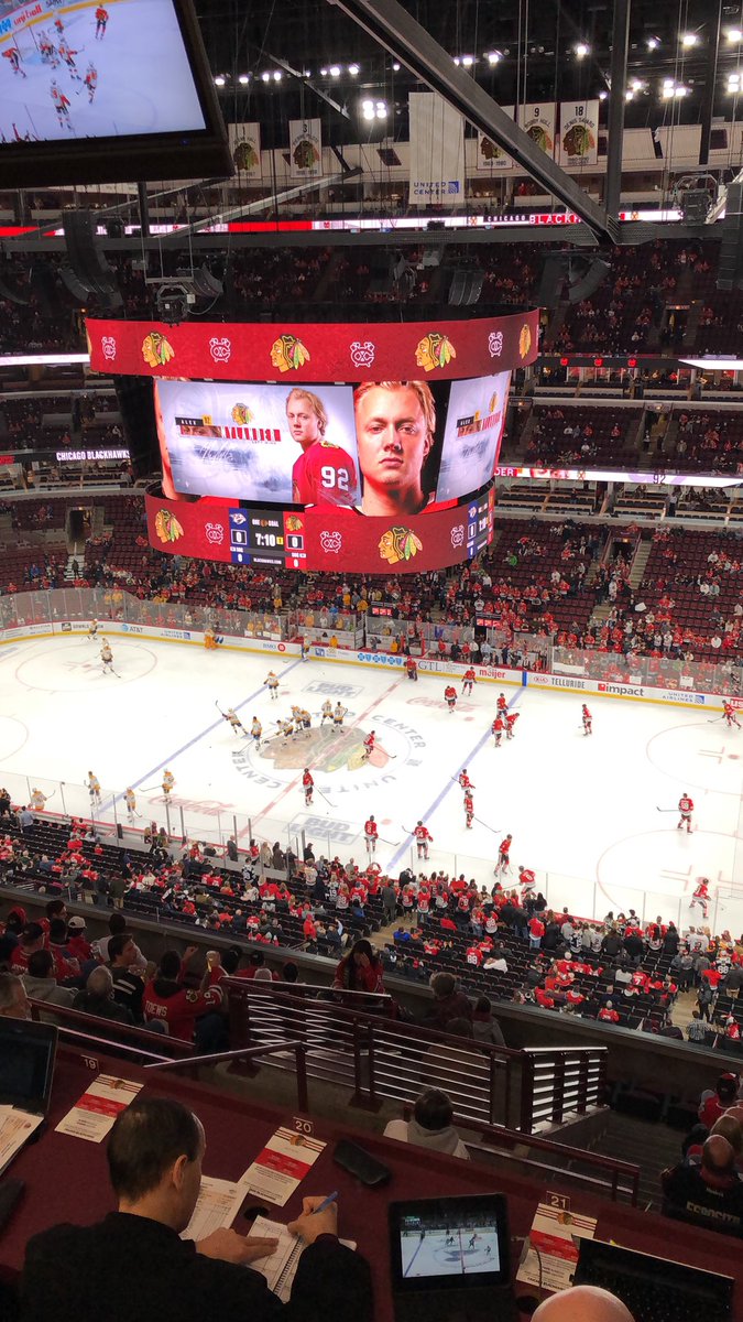 Då är det match igen👍 Chicago mot Nashville