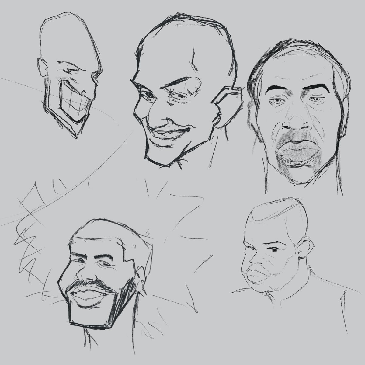 Sketches from today and yesterday 