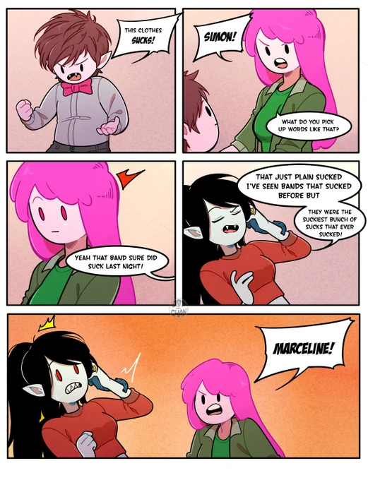The Simpsons Reference 

#AdventureTime #Bubbline #SimonAbadeer 