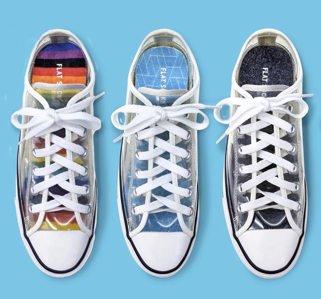 Flat_Socks's tweet photo. The wait is over. Flat Socks are available now. 🙌🏽 #nostink #nosweat #nohassle #washable https://t.co/aGQQXeF2p4