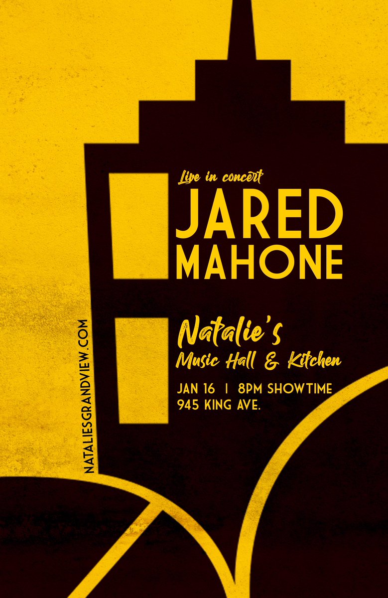 Let your Columbus people know. #liveshow Also, let <a href="/mattholley/">mattholley</a> know what you think about his killer poster design.