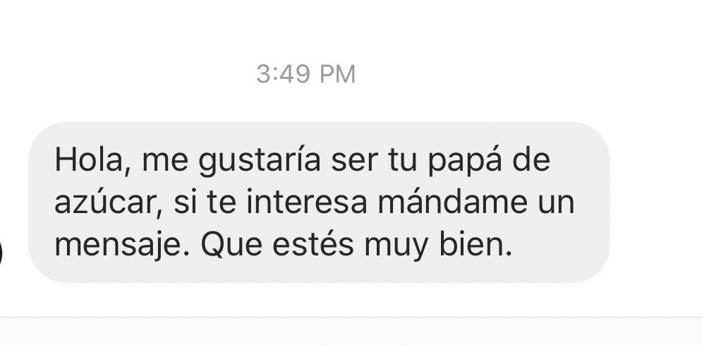SresRomanticos's tweet photo. Señores papá de azúcar. https://t.co/dV42uNdfFc