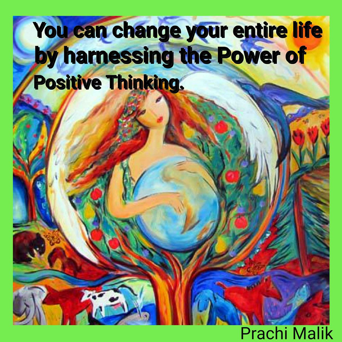 PrachiMalik's tweet photo. #HappyFriday, friends!
Envision your world as a #Positive #Peaceful place in which you live. You are a #PowerfulCreator and you can create the life you want by infusing everything around you with #love N #Caring.
#FridayPositiveVibes
#JoyTrain
#RainKindness https://t.co/rjBP5oPnhu