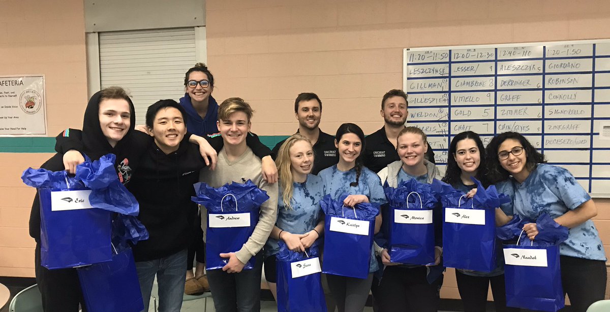 OakSwimBoosters's tweet photo. Senior Night for Oakcrest Swimming #classof2020 https://t.co/KmwAdFiJly