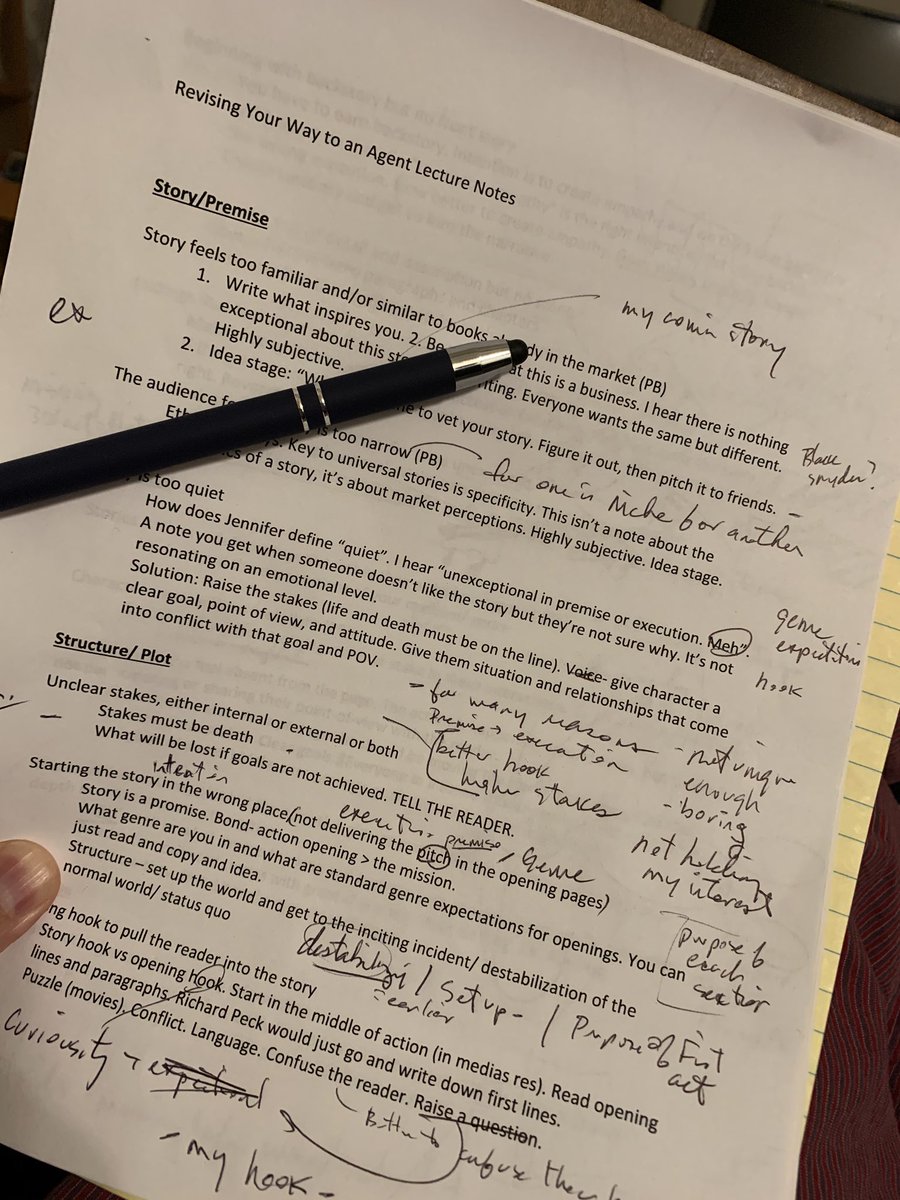 Almost ready for my Saturday <a href="/SCBWISanDiego/">SCBWI San Diego</a> lecture with <a href="/marchsoloway/">Jennifer March Soloway</a>! How to Revise Your Way to an Agent. Anyone out there going? #SCBWI