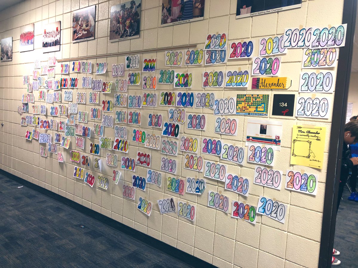 mrsalexander_19's tweet photo. Starting 2020 off with positive words &amp; a growth mindset! #kleinisd #growthmindset #doerre #2thingstogrow #2thingstozeroouton https://t.co/LX0CodWKGB