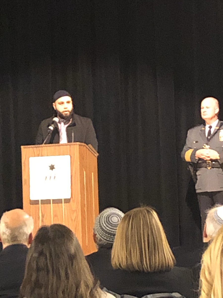 NJ values were on full display this evening in <a href="/RandolphTwpNJ/">Township of Randolph</a> <a href="/MorrisCountyNJ/">Morris County NJ</a>. Wonderful to see such an outpouring of support for this multi-faith event at <a href="/Gottesman_RTW/">Gottesman Academy</a>. #NotHereNotNowNotEver #NoHateNoFear