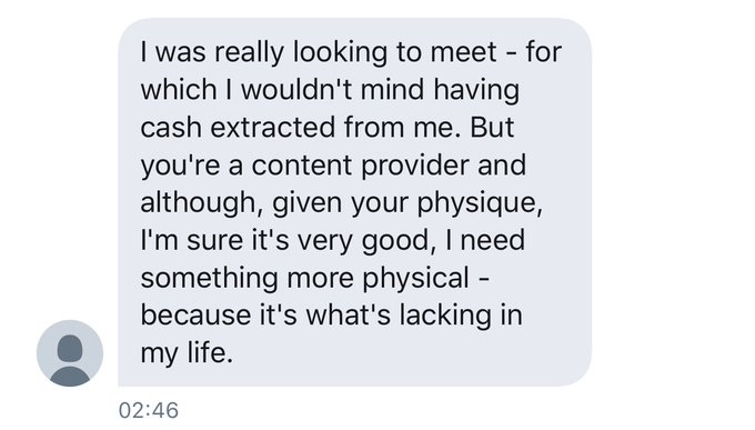 What you&rsquo;re looking for sweeties is a wife!!! 😂😂😂 https://t.co/ZneNpl7tJi<a href="/tag/porkywife"class="tags"><span>#porkywife</span></a>