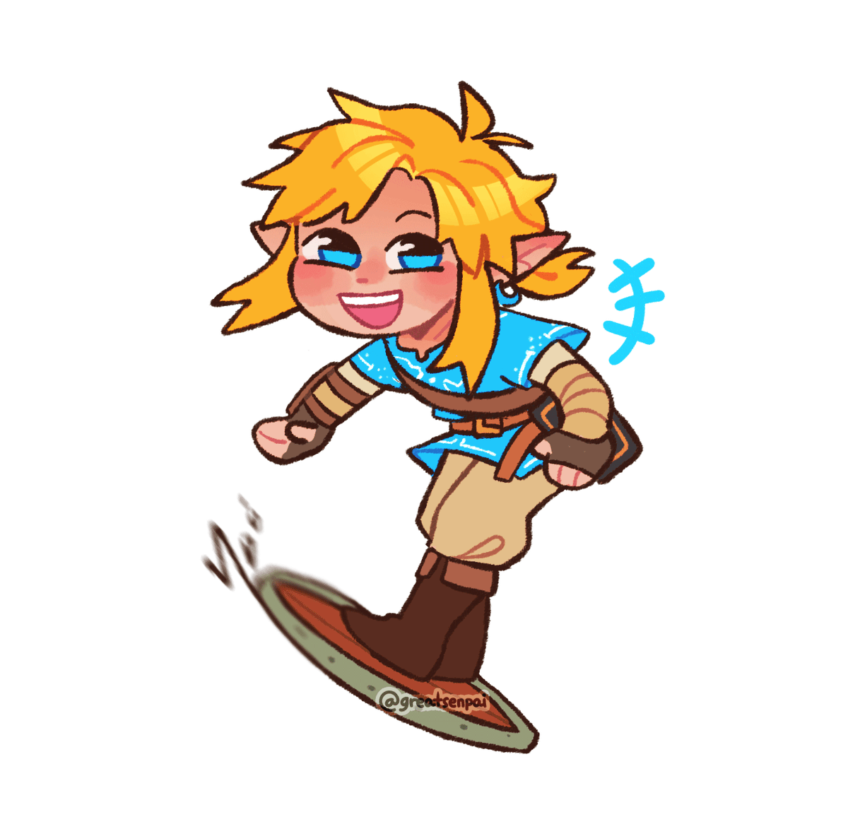 shield surfing #breathofthewild 