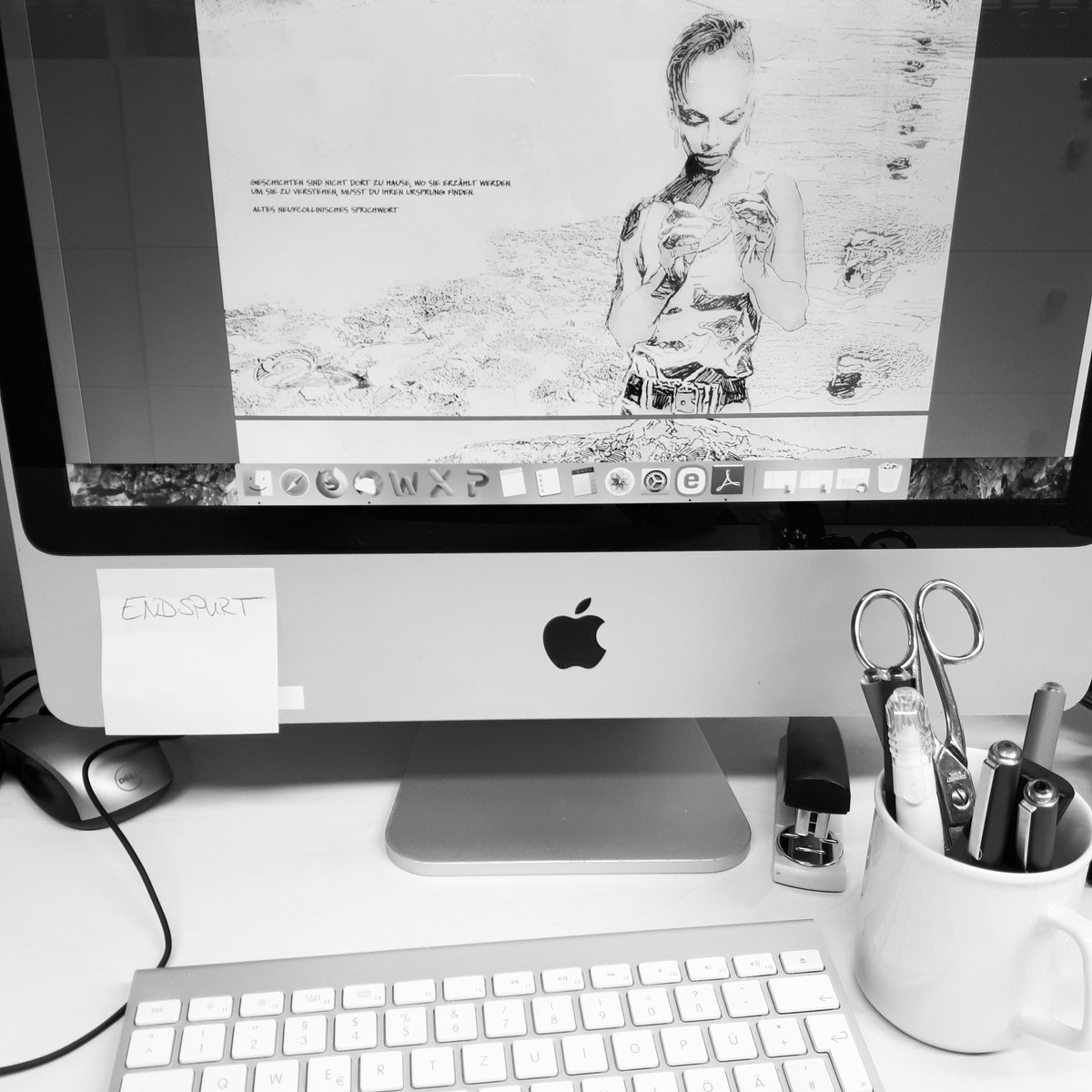 Wir befinden uns im Endspurt: Alle sind fleißig am Arbeiten, damit es in ein paar Wochen problemlos erscheinen kann! Wir sind aufgeregt!
#comicliebe #endspurt #graphicnovels #hinstorff