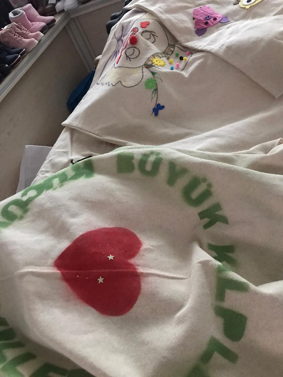 Hediye çuvallarımız süslendi bile 🤗👼