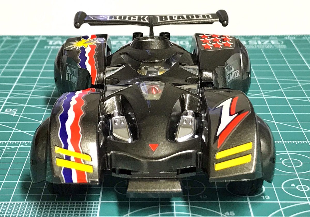 ミニ四駆　バックブレーダー4台 キッズプラモの興亡be】リアルミニ四駆 バックブレーダー（1997