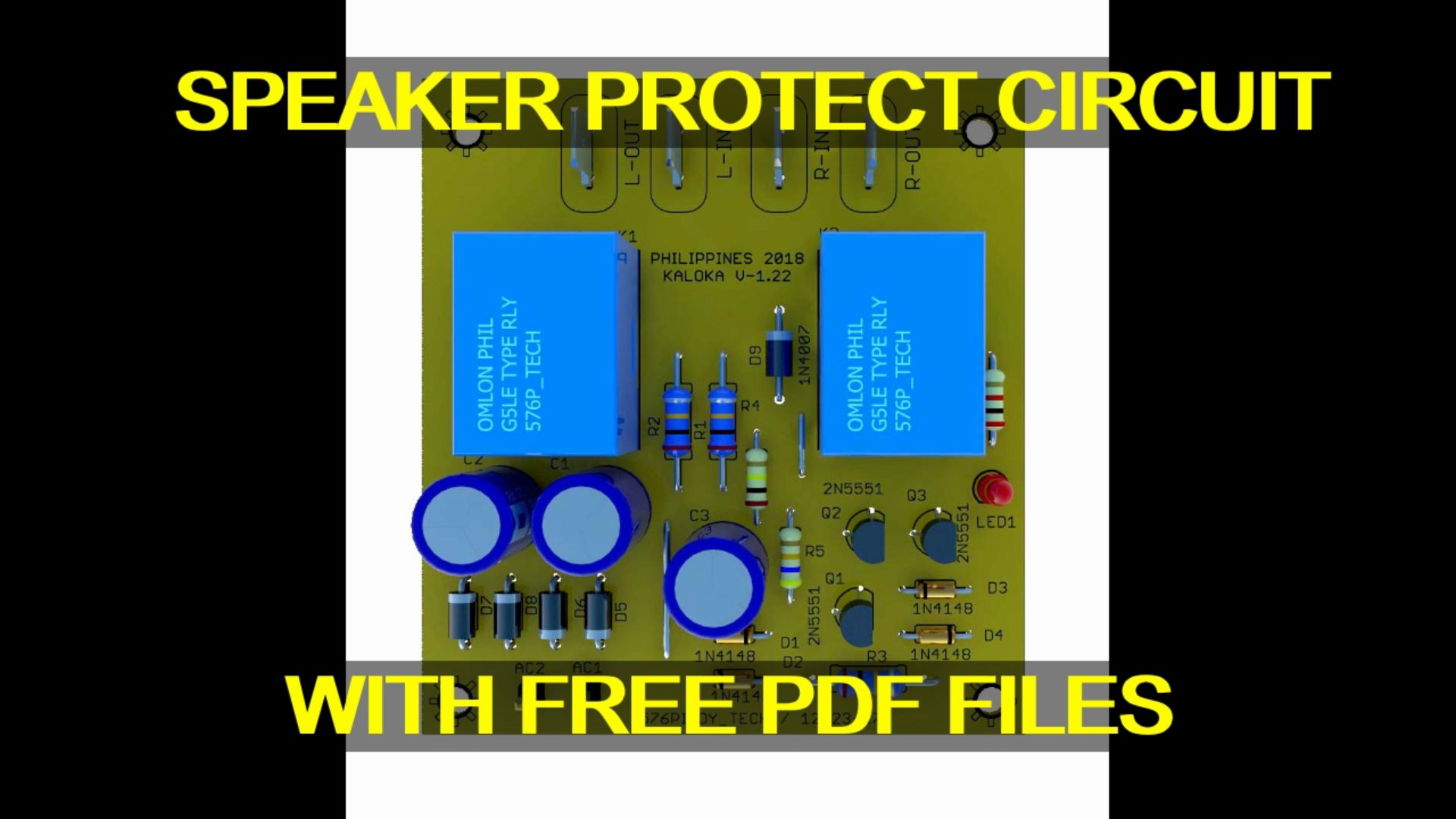 Electronics DIY PCB Design Projects on Twitter: "Speaker Protect