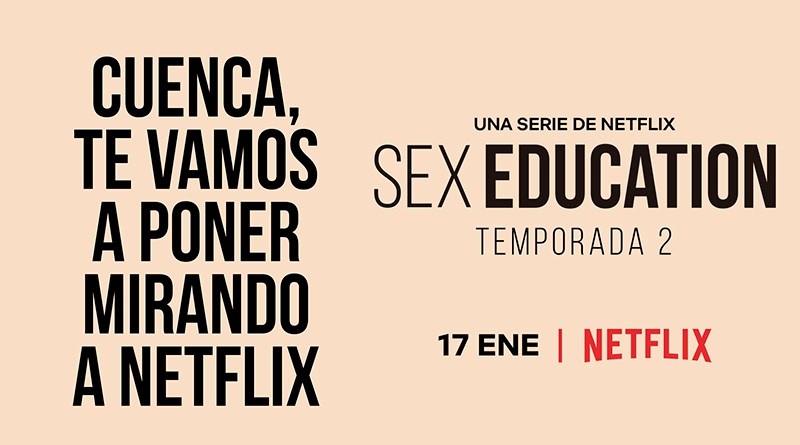 El próximo 16 de enero #Cuenca se pondrá mirando a <a href="/NetflixES/">Netflix España</a>, pues el primer episodio de la nueva entrega de la serie de #Netflix #SexEducation se proyectará en los <a href="/OdeonMulticines/">Odeon Multicines</a> (en <a href="/CCMiradorcuenca/">CC Mirador de Cuenca</a>) en exclusiva noescinetodoloquereluce.com/2020/01/cuenca…