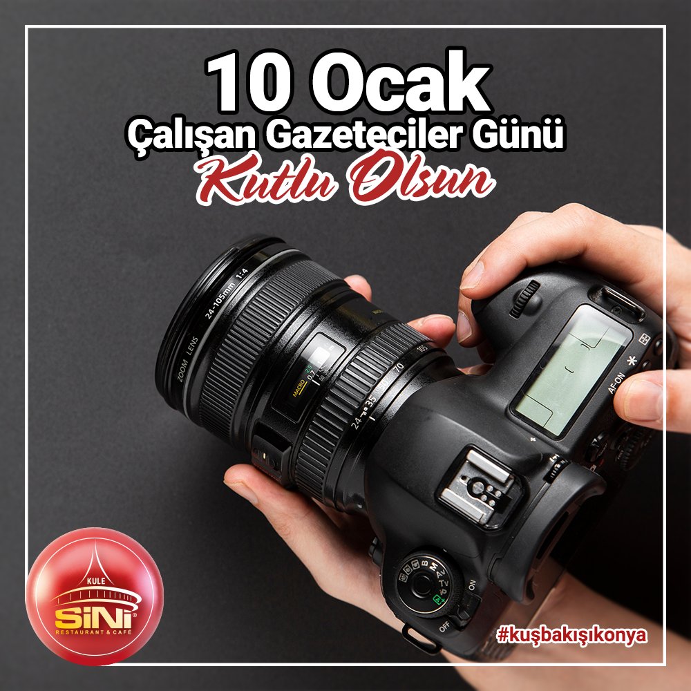 10 Ocak Çalışan Gazeteciler Gününüz Kutlu Olsun.

#10Ocak #GazetecilerGünü