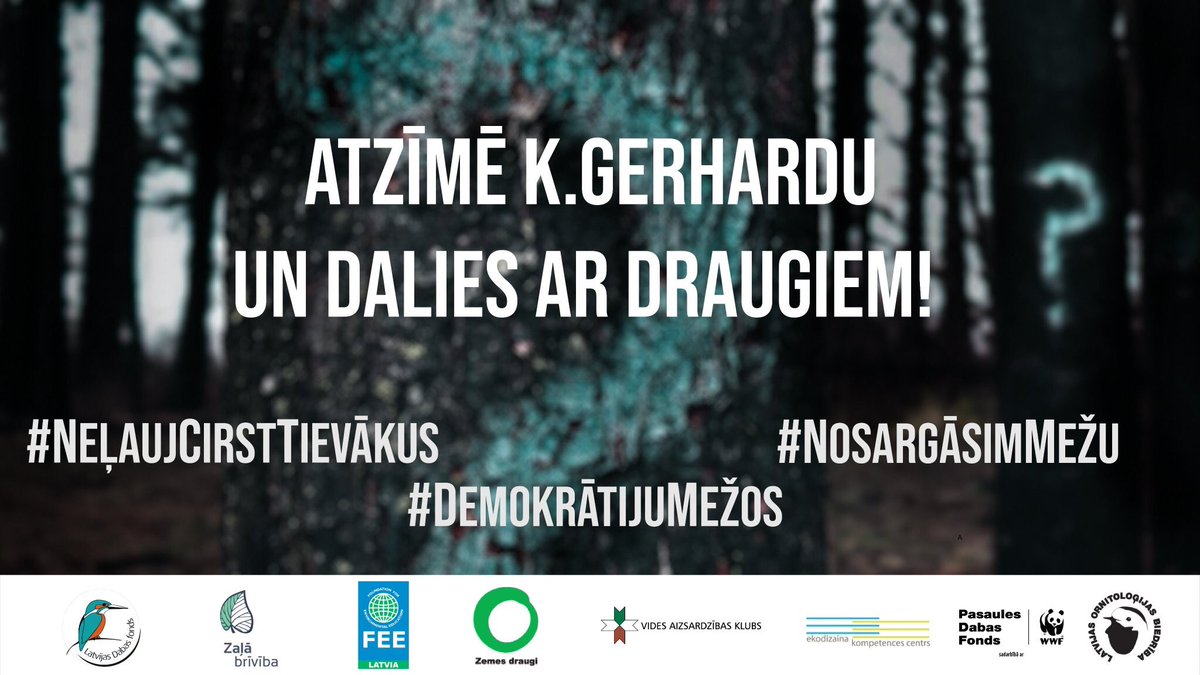 ekodizains's tweet photo. .@kasparsgerhards Koku ciršanas noteikumu grozījumi, kas ļaus cirst tievākus kokus, dos labumu tikai meža nozarei. Jums jāstrādā sabiedrības labā. Dariet savu darbu. Atsauciet grozījumus! 

#NeļaujCirstTievākus #DemokrātijuMežos #NosargāsimMežu https://t.co/lKQHXSO8Pv