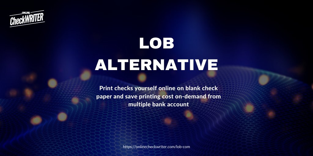 onlinecheckwriter.com/lob-com
Outsource checks as low as $0.75 per check including all expenses.Set up instantly. Print checks yourself also on blank check paper.
#OnlineCheckWriter #Lob #KeyLob😊