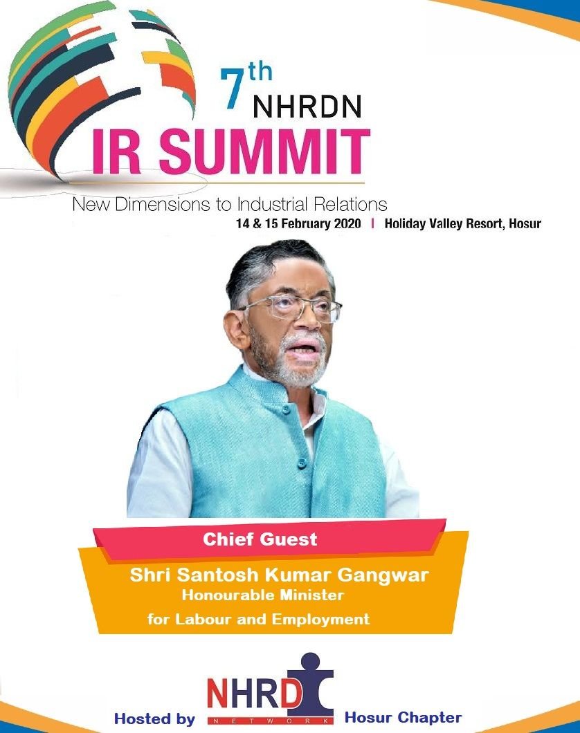 coachraghu1's tweet photo. Listen to the thoughts that impact IR from @santoshgangwar @mafoikprajan at 7th @NHRDN #IRSummit #Hosur @FollowCII @nhrdbangalore @NhrdChennai @nhrdmumbai @NHRDN_NCR  Pls Register ur seats here 👇
https://t.co/GvGv1jDPkF

#WageCode2019 #Changes #Challenges #Impact #IR https://t.co/VwuORBTtZQ