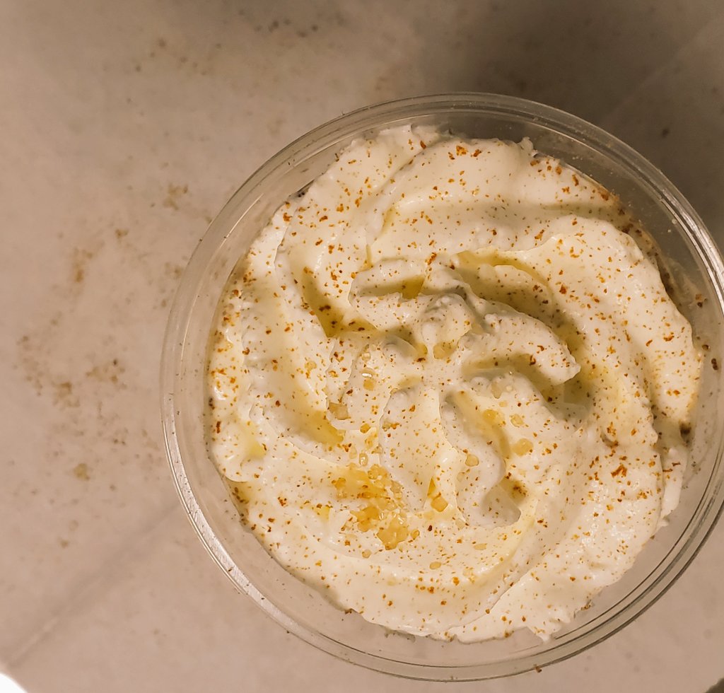 "Iced Sands"-Cinnamon sugar vanilla iced latte topped house made french vanilla whipped cream, raw sugar &amp; fresh ground cinnamon.
#surfcity #dope #heaveninacup #icecream #sipslow #SaltLife