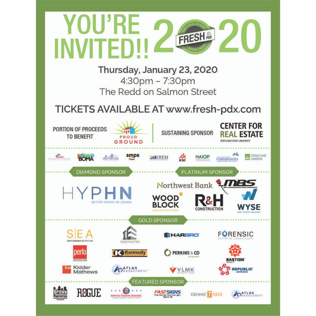 ForensicBuild's tweet image. You guys! Are you going to FreshPDX? We are so going to be there. 
•
•
•
•
#freshpdx #commercialrealestate #networking #drinktickets #seeyouthere