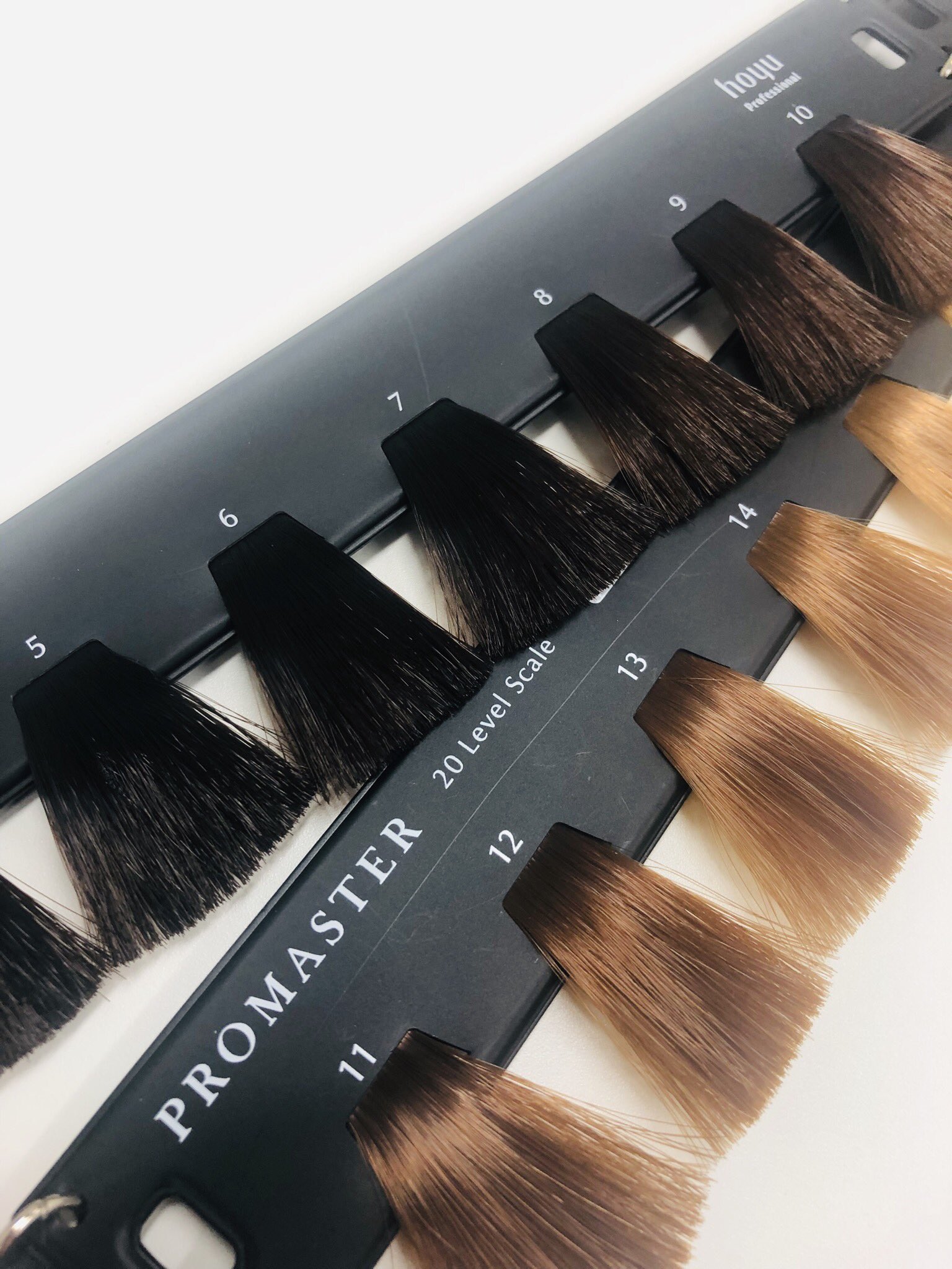 公式 ホーユープロフェッショナル 髪色にレベルがあるのは知ってますか 髪の明るさを段階別に表したものです レベル が異なると同じ色でも全く違う仕上がりなんですよ 髪色は レベルまで って規則がある企業もあるんじゃないかな 国内大手ホテル