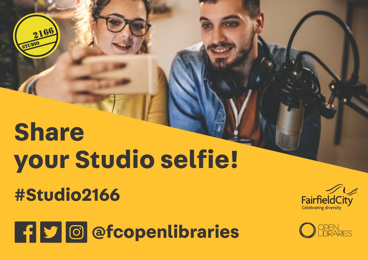 FCOpenLibraries's tweet photo. Share with us your best STUDIO 2166 #selfie ๐คณ
Use the hashtag ๐ #studio2166 https://t.co/YjzHXhx2rx