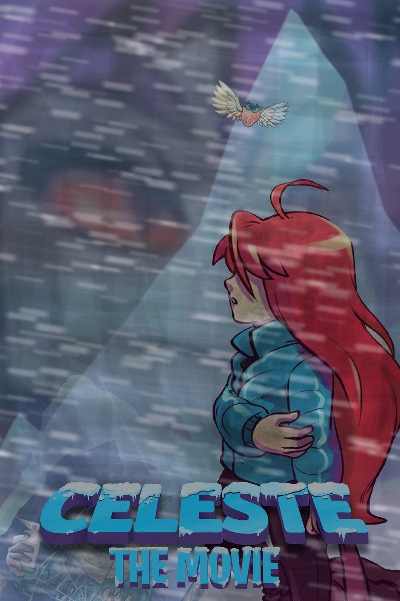 My attempt at creating an @celeste_game movie poster.
#fanart #celeste #celestegame #gaming #fanart #celestefanart #celestemountain #gameart #photoshop