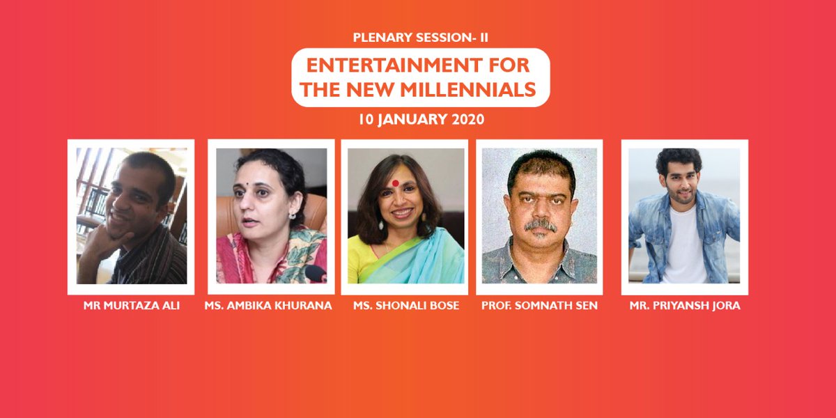 “FILMMAKING CAN GIVE YOU EVERYTHING, BUT AT THE SAME TIME, IT CAN TAKE EVERYTHING FROM YOU.”
- Alejandro Gonzalez Inarritu

Join us on Day 2 of ICEMP 2020 on 10th January to engage with an illustrious panel of illuminaries from 11:30 pm to 1:30 pm at Amity University, Noida.