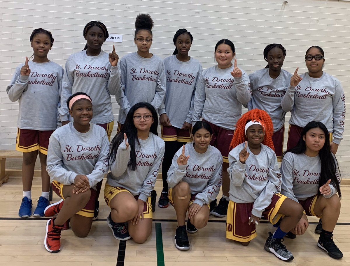 tpucci13's tweet photo. Congrats to our girls basketball #saintDteam who shared their talents on the court... Champions at the St. Joseph College Tournament!
TY Coaches...Ms B, Mr S!
#AlwaysAStudentFirst
#HomeworkBreak https://t.co/yd60Ckgtyl