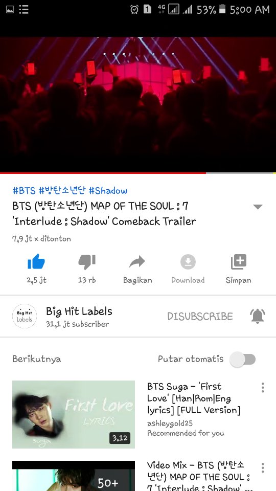 DeviBTS136's tweet photo. SUGA Stars in ‘Interlude: #Shadow #ComebackTrailer
#DeviSuga
@BTS_twt https://t.co/UmWLISEXdT