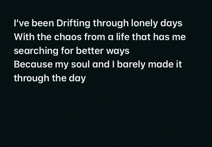 I wrote this poem today because I&rsquo;ve been going through some really unexpected tribulations in life lately<a href="/tag/superfan"class="tags"><span>#superfan</span></a>