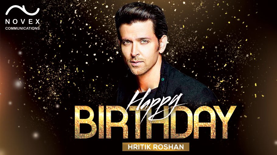 Happy Birthday to the ace actor & dancer of Bollywood - Hrithik Roshan   