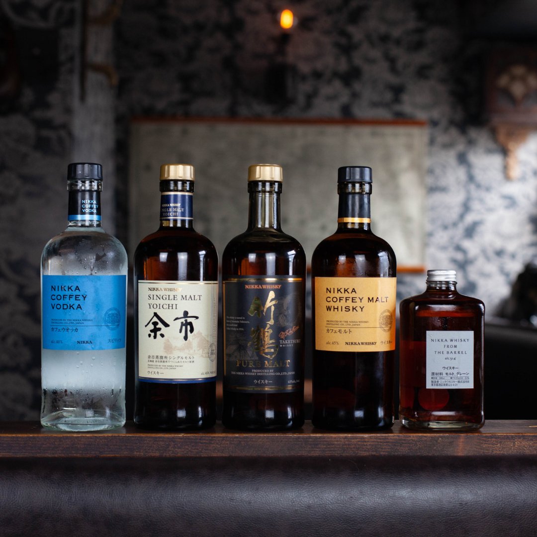 BlindTygerLeeds's tweet photo. Have you discovered the range of Japanese Spirits we have on our current menu? 
For those who wish to discover something new in 2020
.
.
.
#japanese #drinking #drinkingden #lovecocktails #cocktailbar #whiskey #vodka #gin #nikka https://t.co/GU26hKNHhW